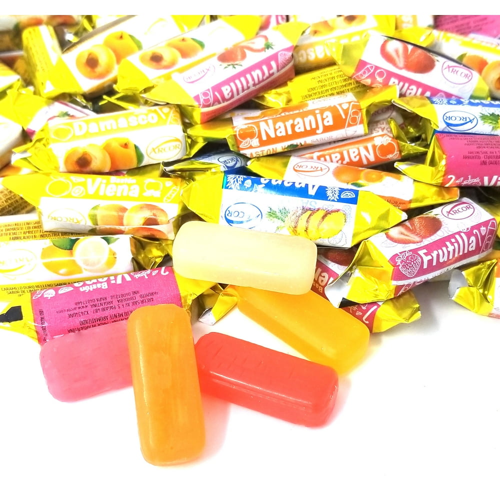 Arcor Vienna Fruit Filled Hard Candy, Individually Wrapped, 2 lbs
