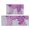 Purple Floral And, variant on Multicolor Ethnic Mandala Pattern Kitchen Rugs Sets Of 2,Anti Fatigue Kitchen Mat Rugs Non Slip Washable,Decorative Kitchen Floor Mats for Kitchen,Sink,Laundry,17"x30" 17"x47"