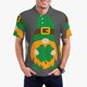 thumbnail image 1 of Balery Spring St Patrick’S Day Irish Gnomes Camisa Polo de Hombre con Estampado, de Manga Corta y Tejido Medio, Camisa Tipo Golf Polo-3X-Large, 1 of 6