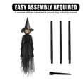 thumbnail image 3 of Light-Up Witches Halloween Decoration - Voice-Controlled Outdoor LED Prop, 3 of 3