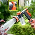 thumbnail image 4 of sruoe Garden Hose Nozzle Sprayer, Adjustable High Pressure Water Sprayer, Hose Nozzle Heavy Duty, Plastic Water Nozzle, Outdoor Water Gun for Washing Cars, Garden, Plants, 4 of 6
