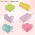thumbnail image 3 of Gymax 6 PCS Kids Climber Play Set Indoor Foam Climb & Crawl Activity Blocks w/ Cover, 3 of 8