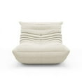 thumbnail image 2 of Mofit Home TOGO Chair-Suede Armless Bean Bag Chair & Lounger- White, 2 of 5