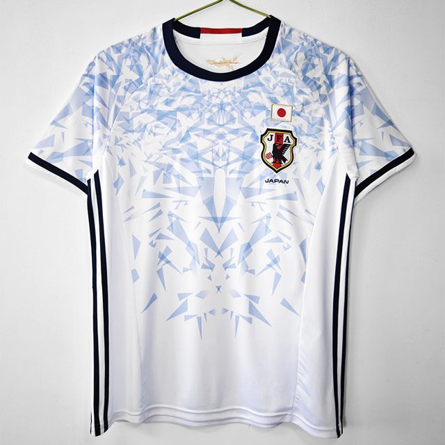 Camiseta De Fútbol Clásica Blanca De Manga Corta De Japón (Visitante) De Verano 2016/17XL