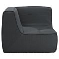 thumbnail image 2 of Modern Contemporary Living Room Upholstered Corner Sofa Gray, 2 of 4