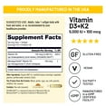 thumbnail image 6 of NatureWise Vegan Vitamin D3 5000IU + K2 - Organic Coconut MCT Oil - 90 Softgels[90-Day Supply], 6 of 11