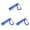 Blue-3Pcs, variant on 3Pcs Mini LED Flashlight Keychains Portable, Ultra-Bright Metal Carabiner Clip Keyring Lights, Compact Emergency Flashlights for Camping Hiking Cycling Survival Kits 2.4x0.6 Inch Blue