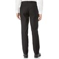 thumbnail image 5 of Caravelli Men's 60501 3-Piece Single Breasted Slim Fit Vested Suit. Black - 44L, 5 of 18