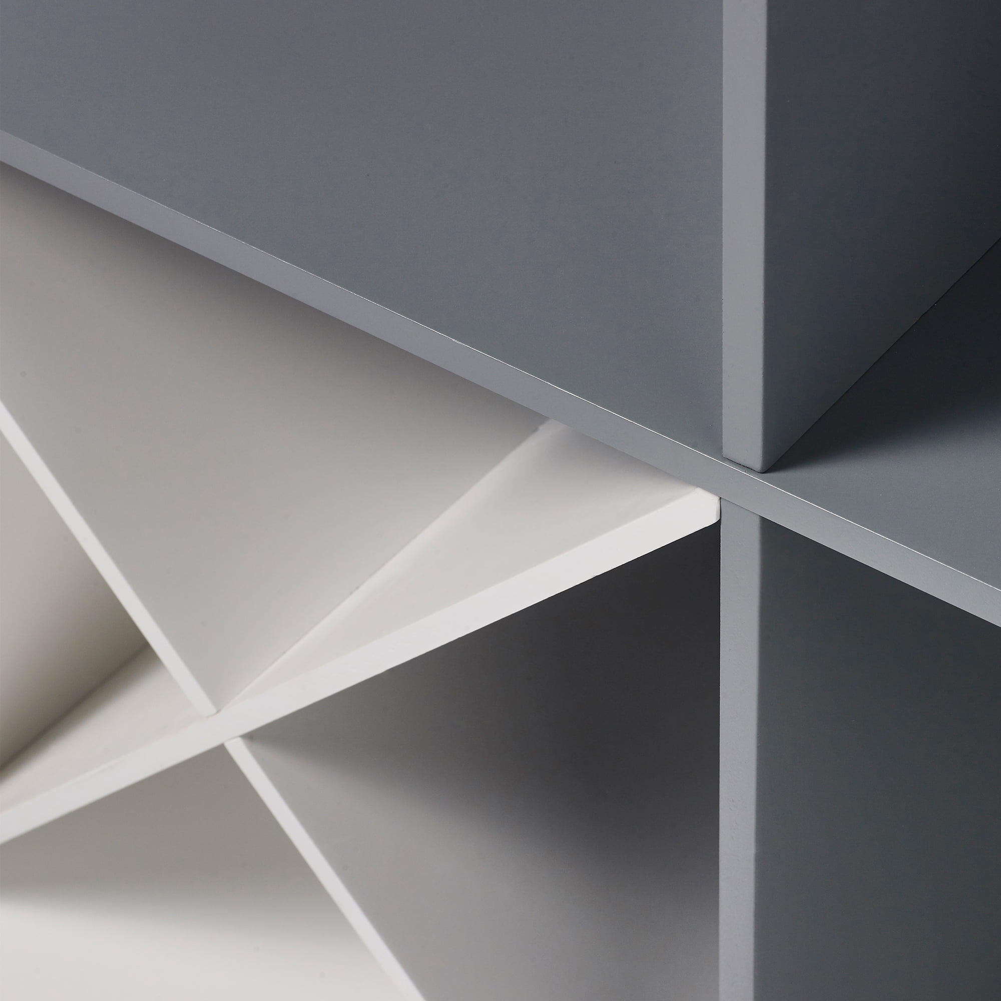 White//Grey Versanora Barra Wine Wooden Cabinet with Door