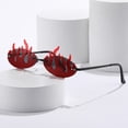 thumbnail image 2 of Gafas de sol sin montura Zulema Antirreflejos Llama roja, 2 of 8