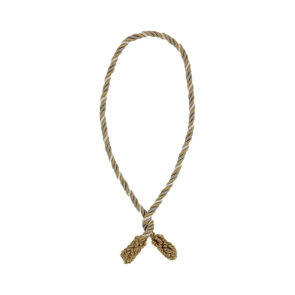 Haute Decor Decorative Twist Ties 6 Pack - Gold/Silver/White Size: 16 inches long