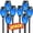 Blue 8 pack, variant on Solar Outdoor Light, Flame Flashing Effect Flashlight Light, IP44 Protection Grade,/8/12 Pcs Solar Flame Light, Garden Lawn Light, Automatic Induction Switch, Outdoor Lighting, Suitable for Courtyard