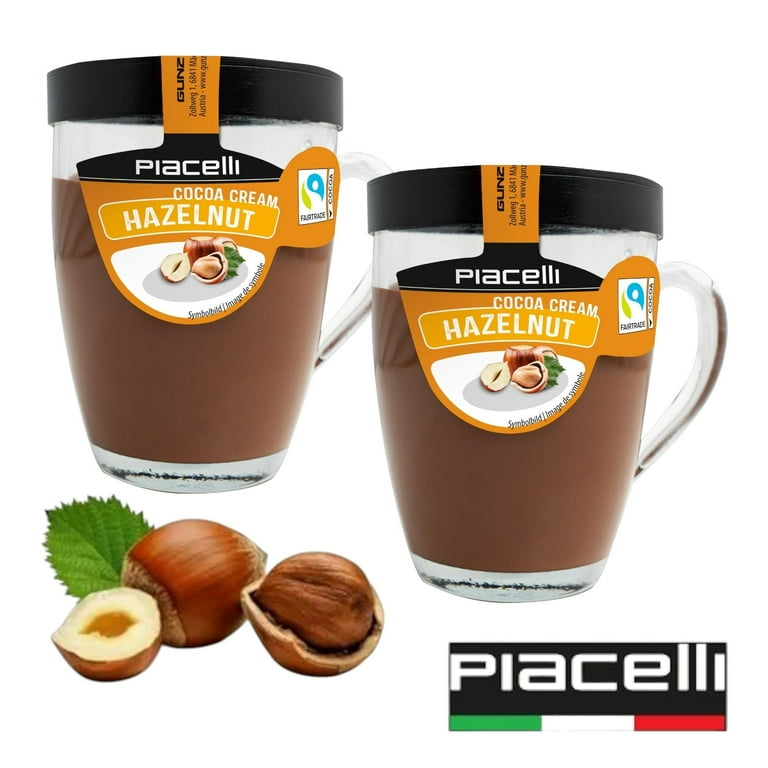 Priéclat Cream W 2個セット Piacelli, 2 Count - Hazelnut Cocoa Cream Spread 300gr -Special
