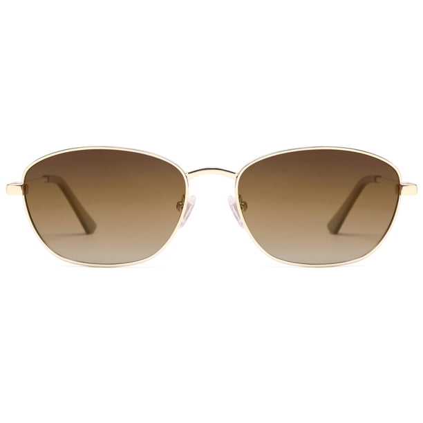 Gafas de Sol SOJOS Retro Ovaladas Polarizadas SJ1245 para Mujeres/Hombres