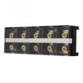 thumbnail image 3 of Screw Terminal Strip, Terminal Block High Toughness High Temperature Resistance 150A 600V  for Lighting for Tunnel Distribution 3 Positions 2003,4 Positions 2004,5 Positions 2005, 3 of 7