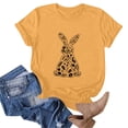 thumbnail image 3 of Tauxra Hauts d'Été à Manches Courtes pour Femmes, T-Shirts à Col Rond pour Femmes, Blouse T-Shirt Décontractée à Imprimé de Pâques, 3 of 6