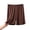 Coffee, variant on Modal Pajama Shorts for Women Casual Lounge Soft Comfywear Shorts Fashion Polka Dots Elastic Waist Sleep Shorts Plus Size Khaki XXXXL