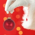 thumbnail image 5 of Christmas By Krebs Made in The USA Designer Seamless Glass Christmas Ball Ornaments, 2 5/8" (67mm), 8 Pieces, 5 of 5