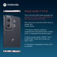 thumbnail image 2 of Funda negra texturizada a prueba de golpes para Motorola Moto G Power 5G 2024, 2 of 8