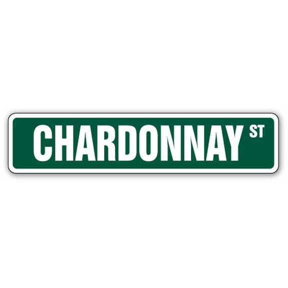 Chardonnay Street [3 Pack] of Vinyl Decal Stickers |for Laptop Car