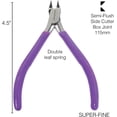 thumbnail image 5 of purple handle sidecutter, 115mm (pl651)w spr - pl661 by beadsmith, 5 of 8