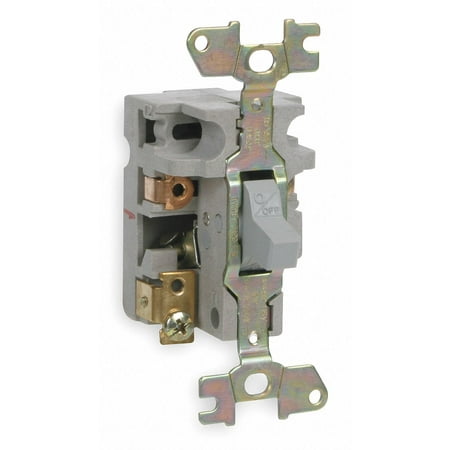 Nema Manual Starter - Toggle Manual Motor Starter, Enclosure NEMA Rating No Enclosure, 16 Amps AC