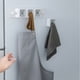 thumbnail image 3 of Matsuzay Soporte para paños de cocina autoadhesivo gris Fácil instalación para aplicaciones amplias Fácil de instalar Premium Almacenamiento y organización del hogar Gris, 3 of 6
