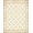 Beige Ivory, Pattern 15, variant on Design&I 8'x10' Washable Area Rug Snag-Free Neutral Botanical Vine Scroll Delicate Border Beige Cream for Dining Room, Large Office, Lounge