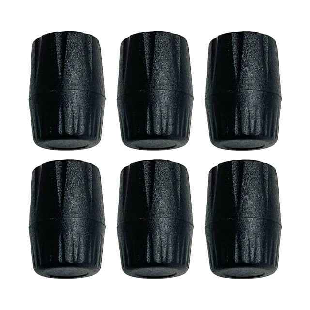6 piezas soporte de micrófono almohadillas de pie tapa protectora punta accesorios de instrumentos duraderos almohadillas inferiores cubierta de goma , para tubo de para tubo de diámetro 19 mm Sunnimix Almohadilla para el pie del soporte del micrófono
