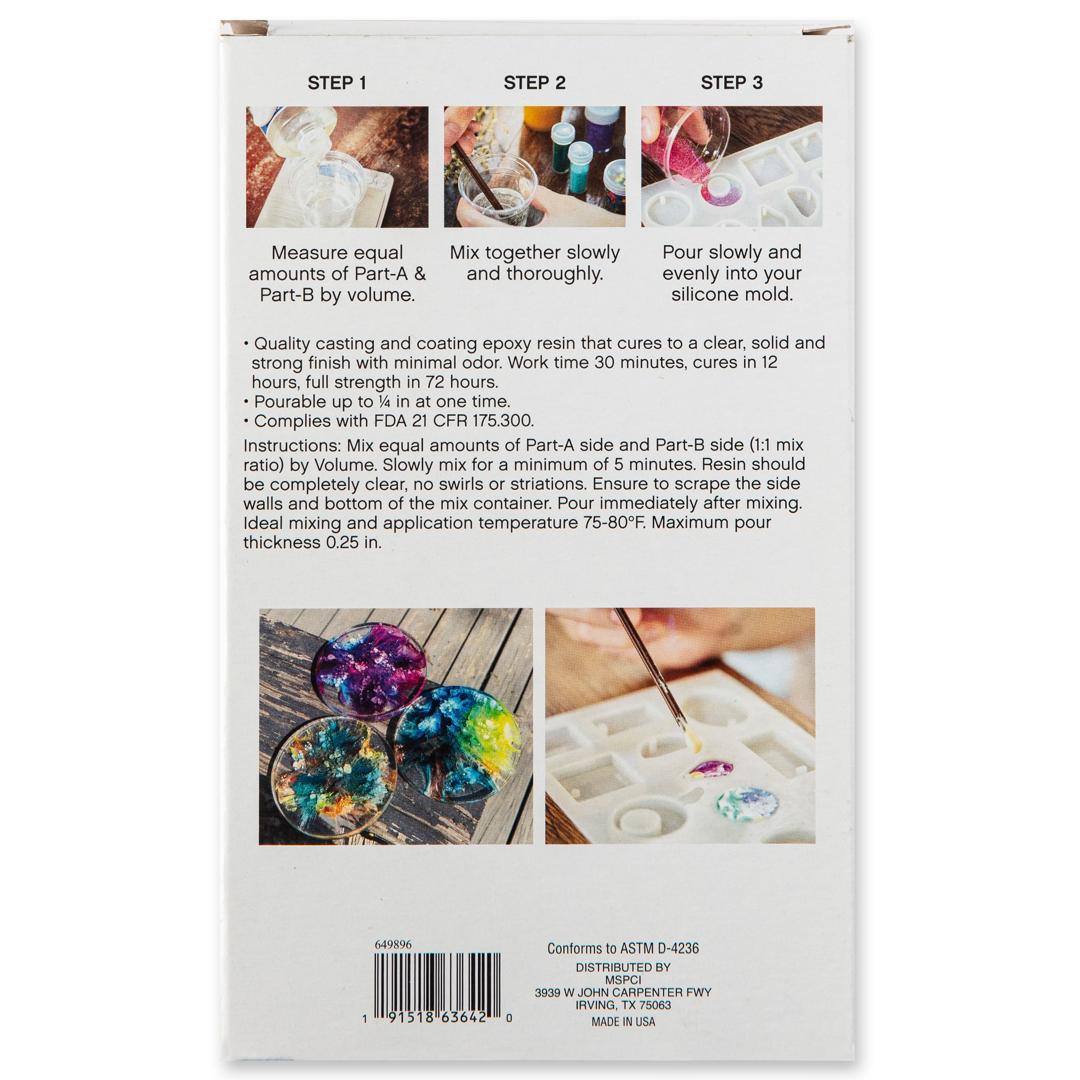 Mixed Media Resin Mix-Ins by Craft Smart®, 24ct.