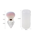 thumbnail image 3 of Tarmeek Nail Art Dust Brush Large Mushroom Head Powder Brush for Acrylic Dip Powder, Professional Grade Salon Quality Makeup Brush, Easy to Use Durable Manicure Tool for Nail Artists, Pink, 3 of 5