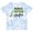 Tie Dye Blue, variant on Inktastic Papas Little Golfer with Golf Club and Ball Boys or Girls Toddler T-Shirt