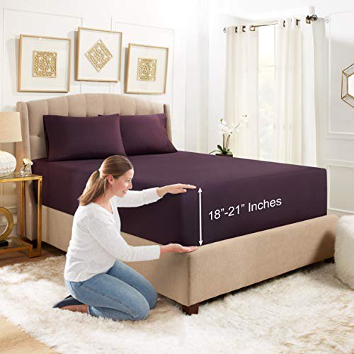 sheets for deep king mattress