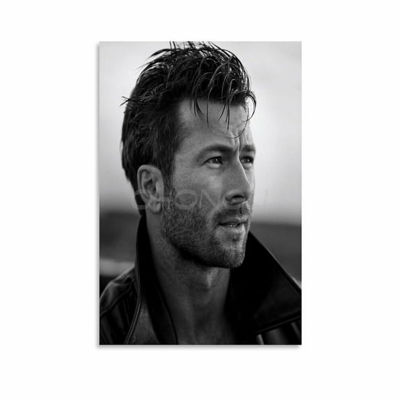 Glen Powell Actor Poster Canvas Painting Wall Art Poster for Bedroom Living Room Decor