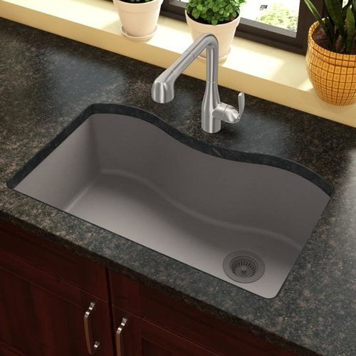 Elkay Quartz Classic 33'' x 20'' Undermount Kitchen Sink