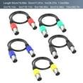 thumbnail image 5 of T-HOTLYST 3Pin Auditory Extension Cable,Male to Male Connection Enhances Sound For Mixer Amplifiers Microphones Line, 5 of 13