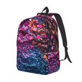 thumbnail image 2 of Daiia Heart Confetti on Glitter Vintage Canvas Backpack for Men and Women ,Hiking Backpack,Travel Laptop Bag for School,Large Capacity Backpack-Medium, 2 of 7