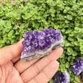 thumbnail image 4 of Amethyst Clusters, Natural Raw Amethyst Geode Healng Crystals Stone Rock Crystal Cluster Druzy Gemstone Specimen for Witchcraft, 4 of 10