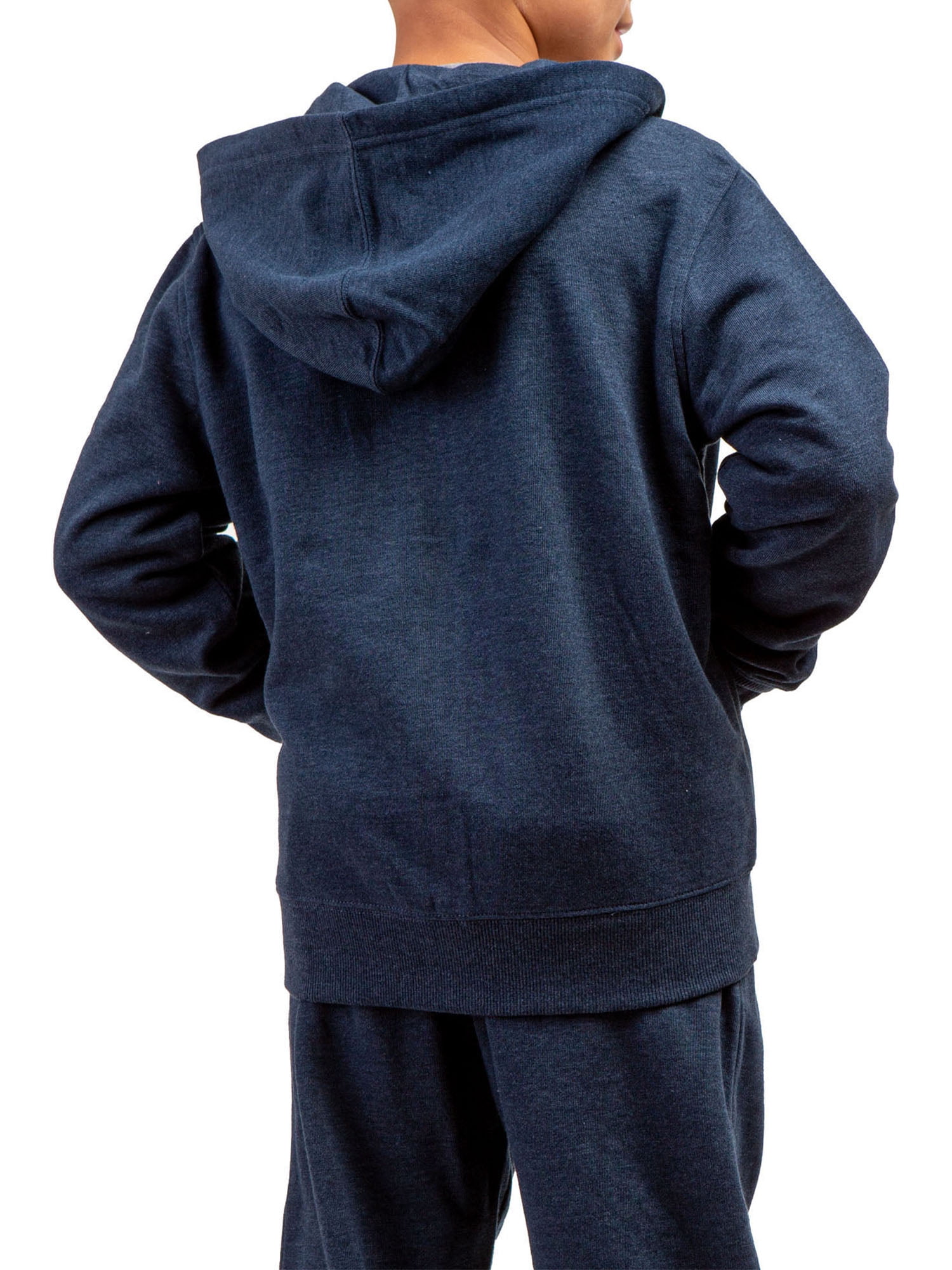 U.S. Polo Assn. Boys Fleece Zip-up Hoodie and Jogger, Sizes 4-18