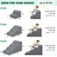 thumbnail image 4 of Dog Stairs Mesa Lemon para perros y gatos pequeños, 4 escalones, 4 of 7