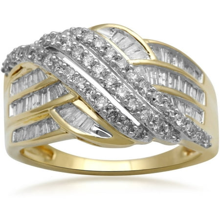 1 Carat T.W. Diamond 10kt Yellow Gold Fashion Ring