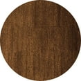 thumbnail image 1 of Ahgly Company Indoor Round Oriental Orange Industrial Area Rugs, 3' Round, 1 of 4