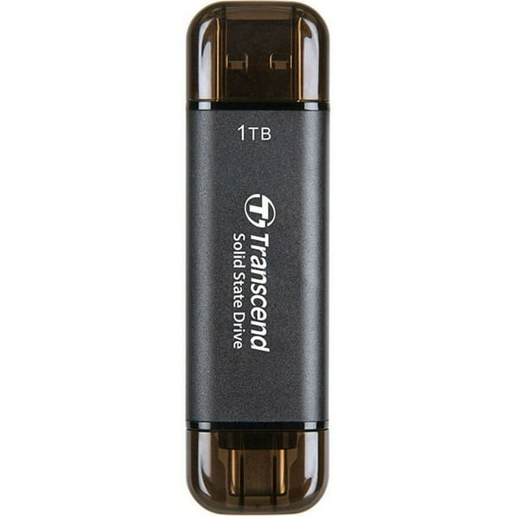 Transcend 1TB Portable SSD, ESD310C, USB 10Gbps with Type-C and Type-A TS1TESD310C