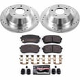 thumbnail image 3 of PowerStop Rear Z23 Evolution Sport Carbon-Fiber Ceramic Brake Pad and Drilled & Slotted Rotor Kit Fits: KIA Select Models K7213, 3 of 10