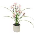 thumbnail image 3 of Artificial Potted Flower Plastic Realistic Fake Flower Home Office Decoration, 3 of 10