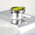 thumbnail image 3 of Depósito de tanque de agua de expansión de cabezal de aleación cuadrada Universal de aleación de aluminio de 2,5 l con tapa Plata Macarena El tanque de refrigerante de aluminio, 3 of 7