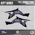 thumbnail image 3 of Kalair GFX Graphics Kit for Suzuki ATV LTZ400 (2009-2014) Rift Series, 3 of 5