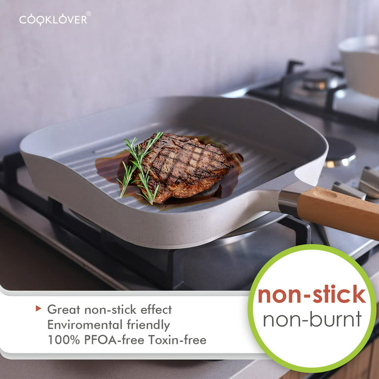 COOKLOVER Nonstick Frying Pan 100% PFOA Free Cookware Induction