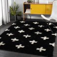 thumbnail image 6 of BoutiqueRugs Keperra Contemporary Area Rug - Black, Ivory - 8' x 10', 6 of 7