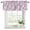 White Light Purple, variant on Beige Abstract Curtain Valances for Windows, Kitchen Valance Window Treatments Panel 2 Pack, Modern Oil Painted Art Contemporary Rod Pocket Short Curtains for Bathroom Bedroom 42 x 18 Inch